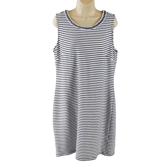 Talbots Dresses & Skirts - Talbots Striped Sleeveless Dress